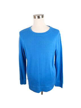 Duluth Trading Co Men's XL Crewneck Sweater Cotton Blue